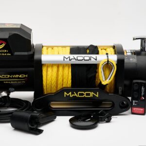 Guincho Elétrico 12V 13000LBS Cabo Plasma