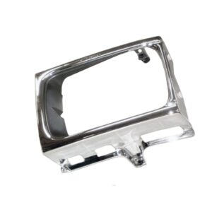Aro Esquerdo Cromado do Farol Toyota Hilux