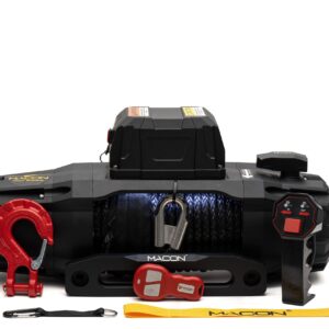 Guincho Elétrico 12V 13000LBS Cabo Plasma