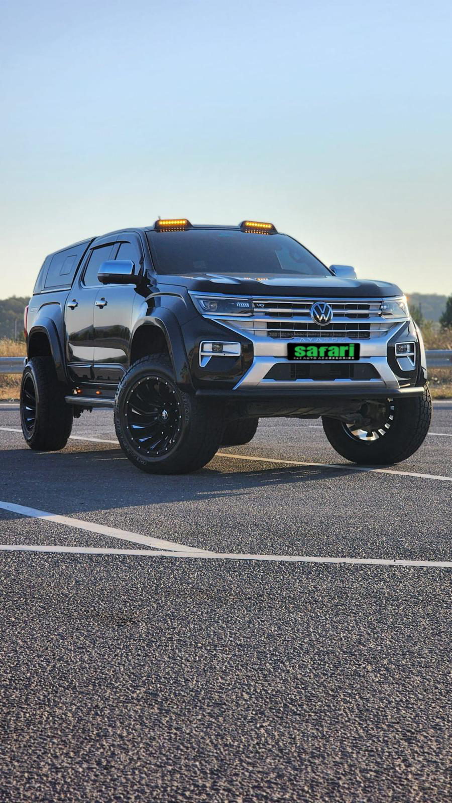 Abas dos Guarda-Lamas Vw Amarok 2023+