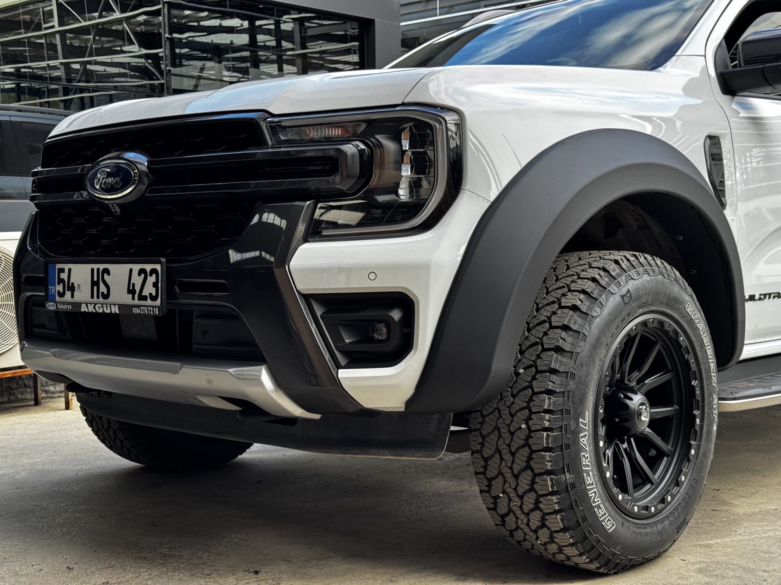 Abas dos Guarda-Lamas Ford Ranger 2023+