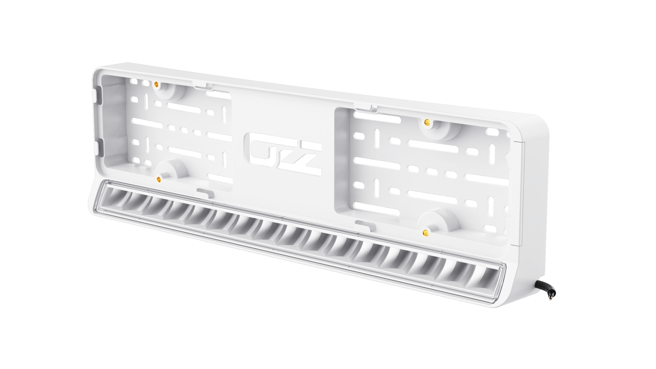 Suporte de Matricula com Barra de LED de Longo Alcance Integrada