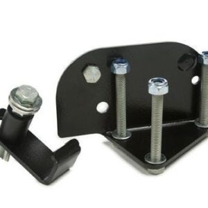 suporte de macaco hi-lift front runner instalado no para-choques traseiro de land rover defender