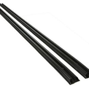 Calha universal Front Runner 1400mm em alumínio preto para montagem de porta-bagagens