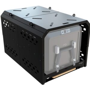 Combo de gaveta e gaiola Front Runner Large para arca congeladora em veículo 4x4