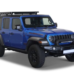 Grade de tejadilho Front Runner Slimline II instalada num Jeep Wrangler JLU