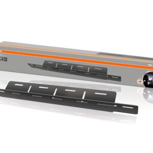 suporte de matrícula para barra de led front runner em alumínio