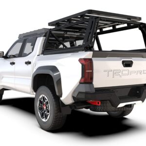 Grade de carga Pro Bed Rack Front Runner instalada numa Toyota Tacoma 2024