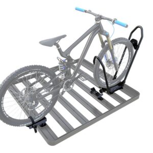 Porta bicicletas Pro Bike Carrier Front Runner instalado num tejadilho 4x4