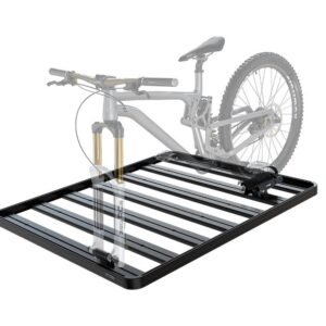 Porta bicicletas Front Runner Power Edition instalado em grade de tejadilho