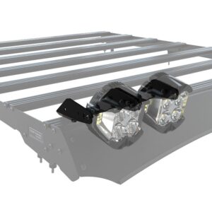 Kit de suportes de montagem Front Runner para faróis Baja Designs LP4 em rack de tejadilho