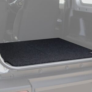 Prateleira de expedição Base Deck Front Runner instalada no interior de um Suzuki Jimny