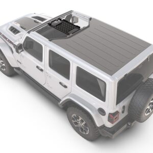 Painel Molle Freedom Front Runner instalado no interior de um Jeep Wrangler JL